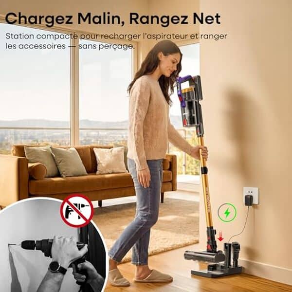 Découvrez notre test détaillé de l'aspirateur balai KIPMAX sans fil 550W. Performances, autonomie et praticité : tout ce que vous devez savoir avant d'acheter votre aspirateur. 