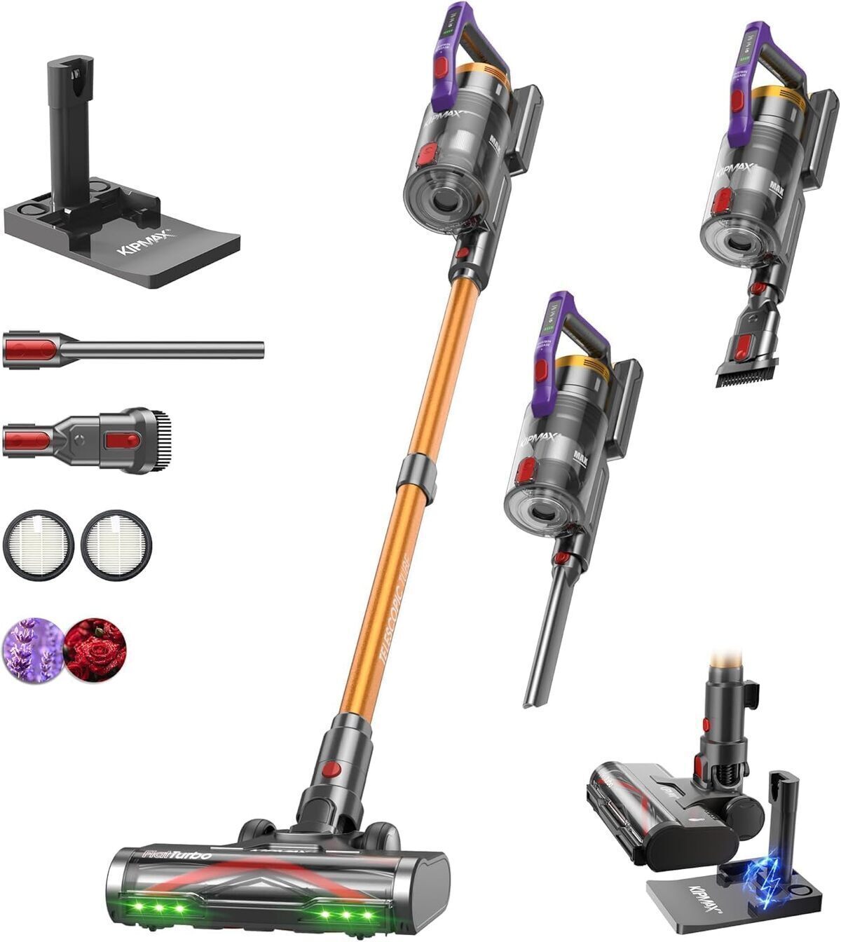 Test : aspirateur balai KIPMAX sans fil 550W puissant