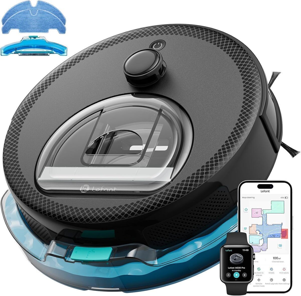 Test du Lefant M330 Pro : robot aspirateur laveur ultra performant 5000Pa