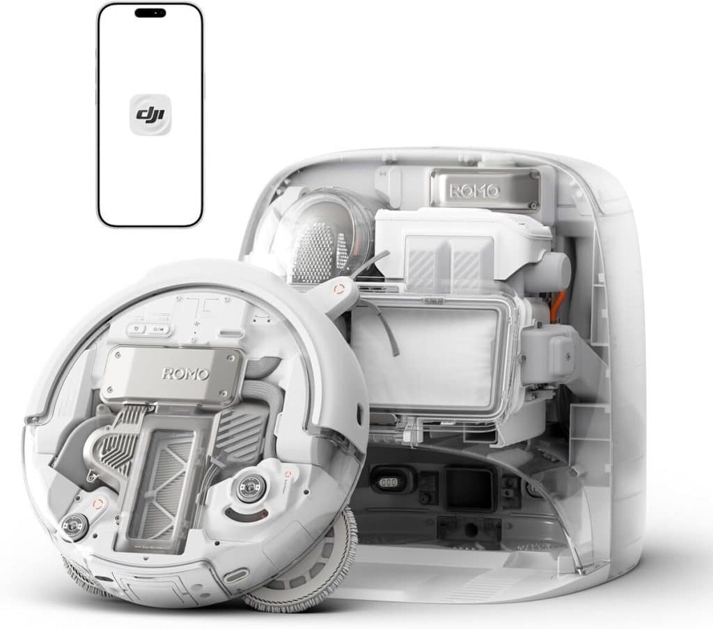 Test du robot aspirateur DJI ROMO P : puissance et polyvalence