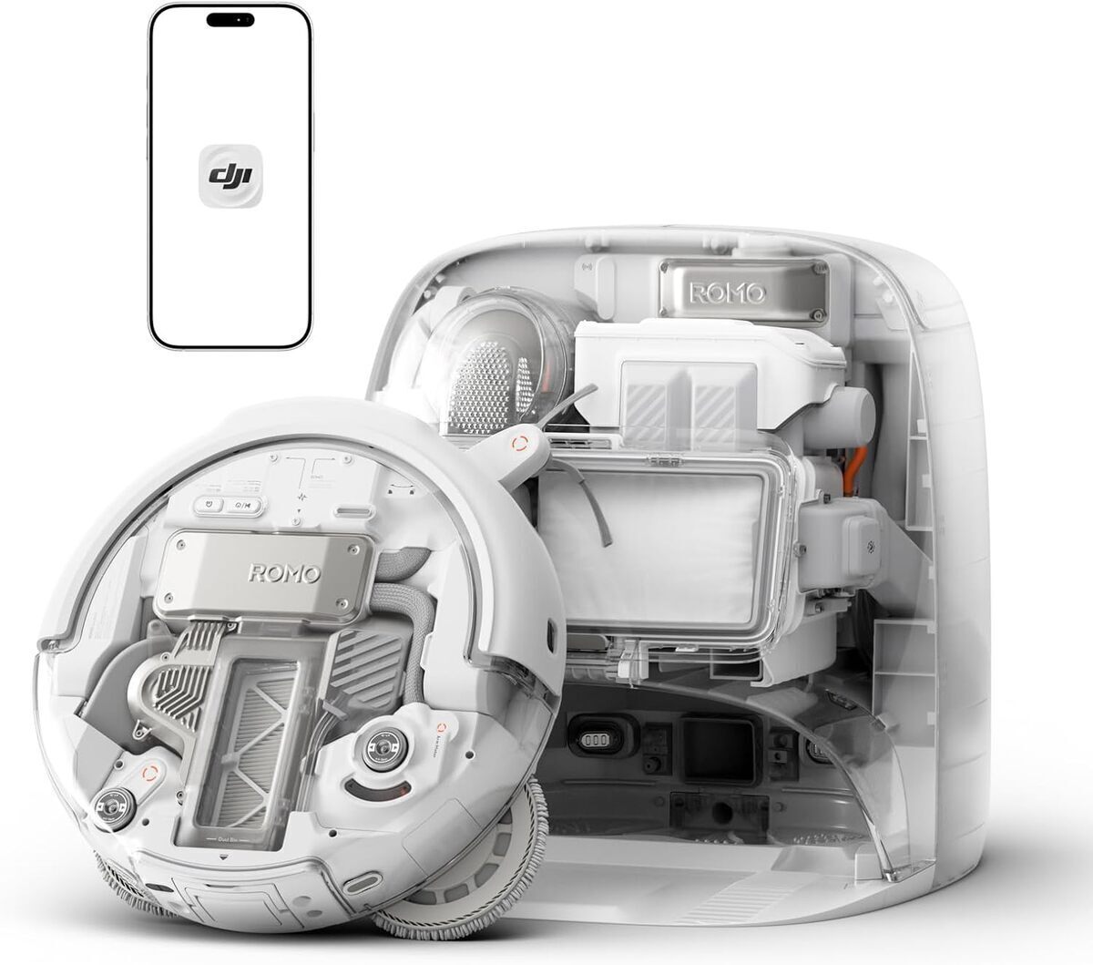 Test du robot aspirateur DJI ROMO P : puissance et polyvalence
