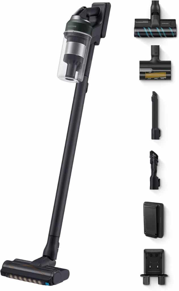 Test du Samsung Jet 85 pet : aspirateur sans fil puissant pour animaux