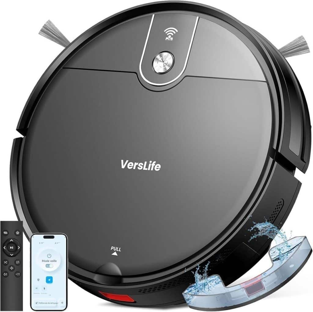 Test du VersLife L6 : robot aspirateur laveur puissant et polyvalent