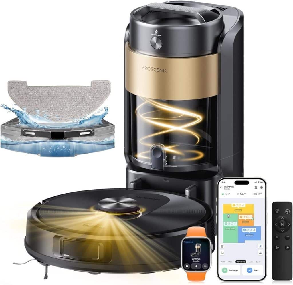 Test : proscenic Q20 Plus, l'aspirateur robot 10000 Pa indispensable
