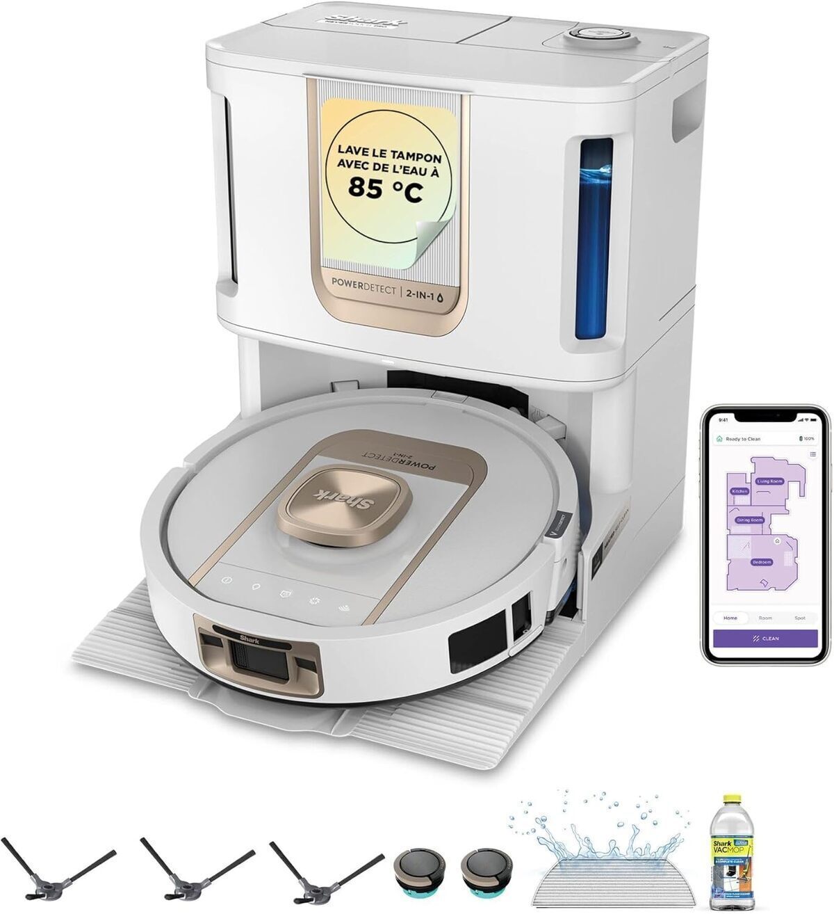 Test Shark AV2920XEEUWH : aspirateur robot intelligent et autonome
