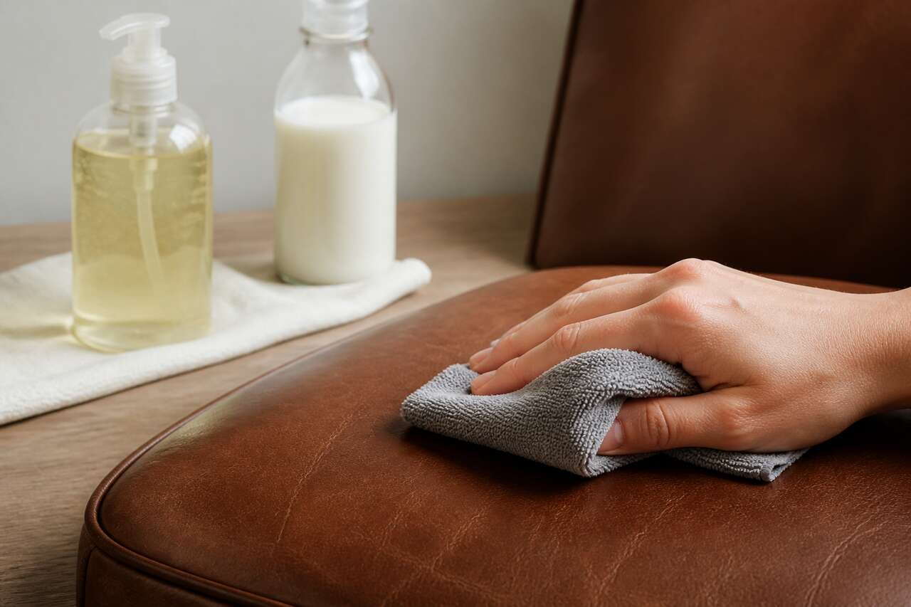 Nettoyer au quotidien sans abîmer: savon doux, lait et microfibre Nettoyer au quotidien sans abîmer: savon doux, lait et microfibre