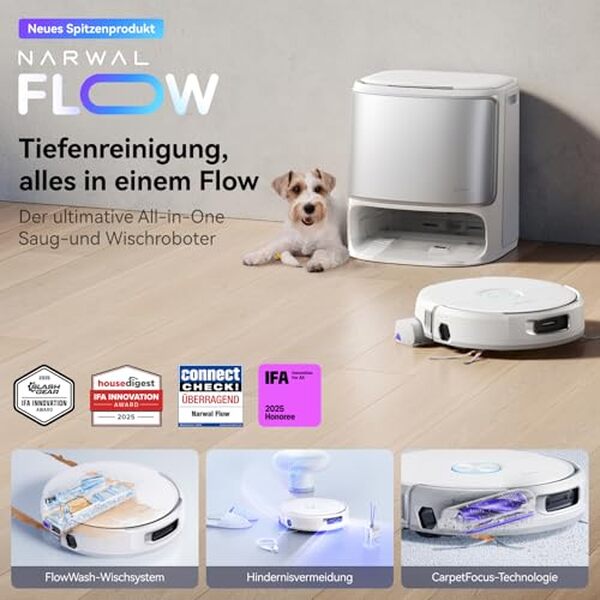 Découvrez notre test complet du robot aspirateur Narwal Flow. Performances, innovations technologiques et efficacité de nettoyage : tous les détails pour faire le bon choix.