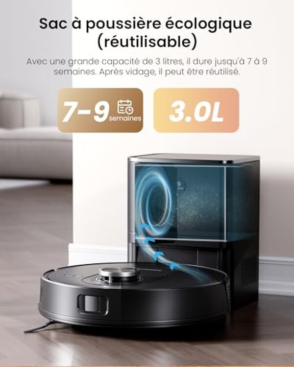 Découvrez notre test complet du robot aspirateur Proscenic 8000Pa : performances, autonomie et fonctionnalités pour un intérieur impeccable. Avis détaillé et comparatif.