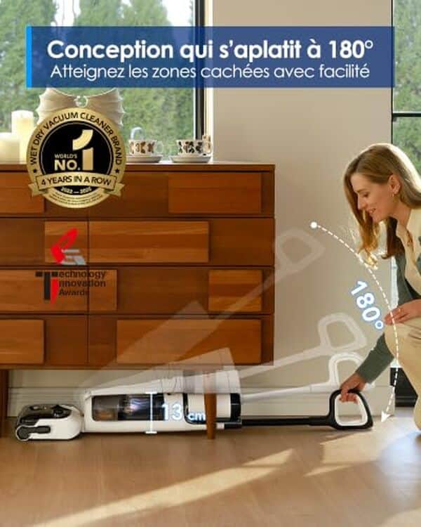 Découvrez notre test détaillé du Tineco Floor One Stretch S6, l'aspirateur laveur intelligent et puissant qui révolutionne le nettoyage des sols avec sa technologie innovante.