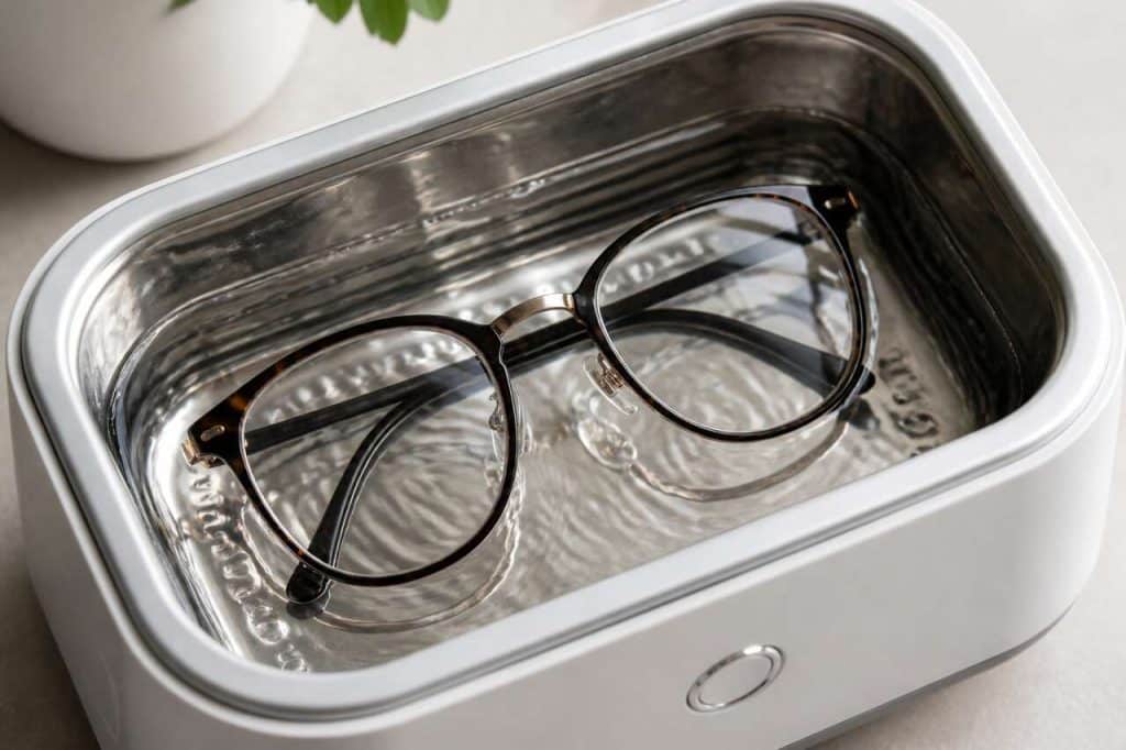 Nettoyage des lunettes aux ultrasons : la méthode pro pour des verres impeccables