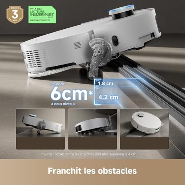 Découvrez notre test détaillé du Dreame X50 Ultra : puissance d'aspiration, polyvalence et performances du meilleur robot aspirateur du moment.