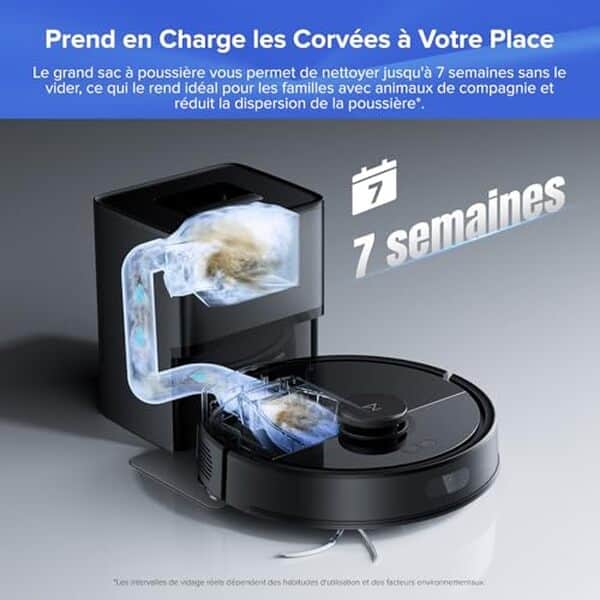 Découvrez notre avis détaillé sur le roborock Q7 L5+: performances de nettoyage, autonomie, station d'accueil et prix. Un robot aspirateur laveur haut de gamme.