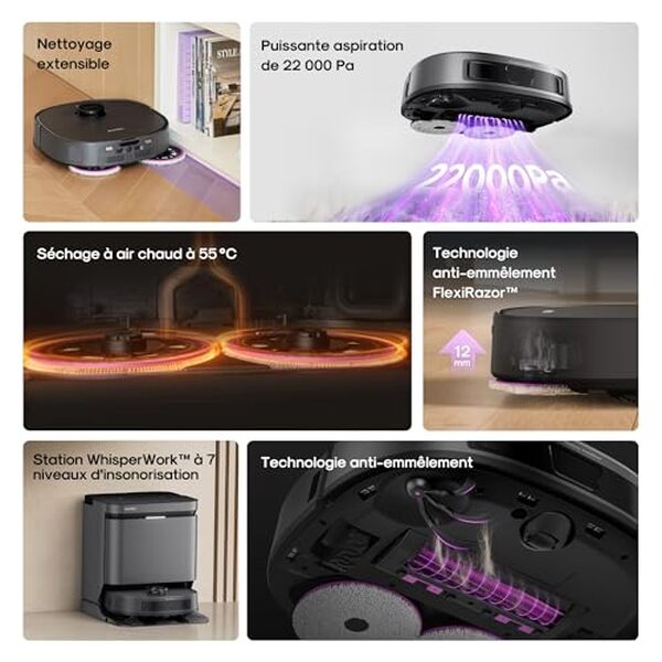 Découvrez notre test détaillé du robot aspirateur Eureka J15 Evo Ultra : puissance, autonomie et efficacité pour un nettoyage automatique optimal.