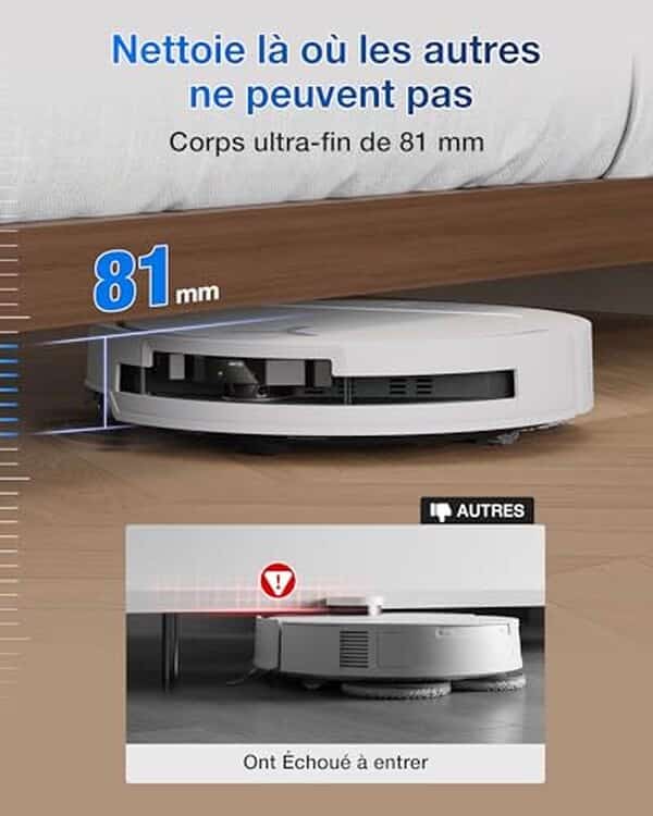 Découvrez notre test détaillé de l'aspirateur robot Ecovacs T50 Pro Omni Gen2 : performance, innovation et efficacité pour votre maison. 