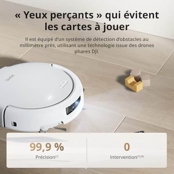 Découvrez notre test complet du robot aspirateur DJI ROMO S avec ses 25 000 Pa de puissance d'aspiration et son autonomie impressionnante. Avis détaillé et performances.