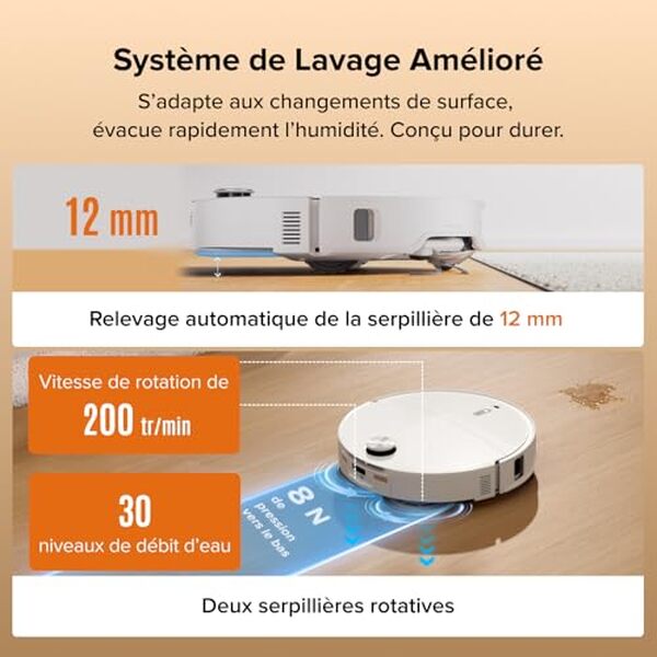 Découvrez notre test complet du Roborock Qrevo Edge 2 : puissance d'aspiration, navigation intelligente et innovations technologiques pour un nettoyage automatisé sans compromis.
