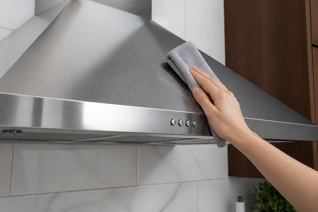 Nettoyage hotte inox : 5 astuces pour la faire briller sans effort