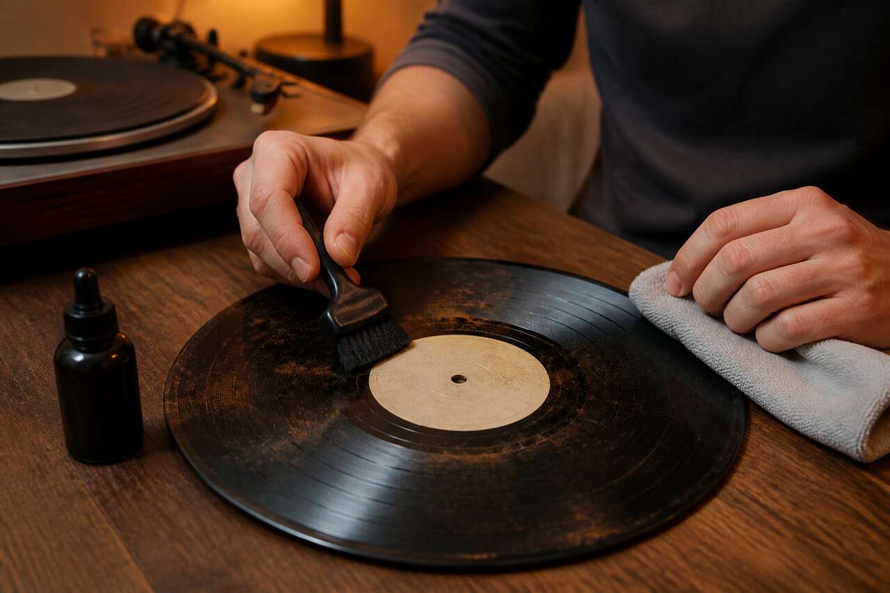 Anciens vinyles: récupérer un disque très sale sans l’endommager Anciens vinyles: récupérer un disque très sale sans l’endommager
