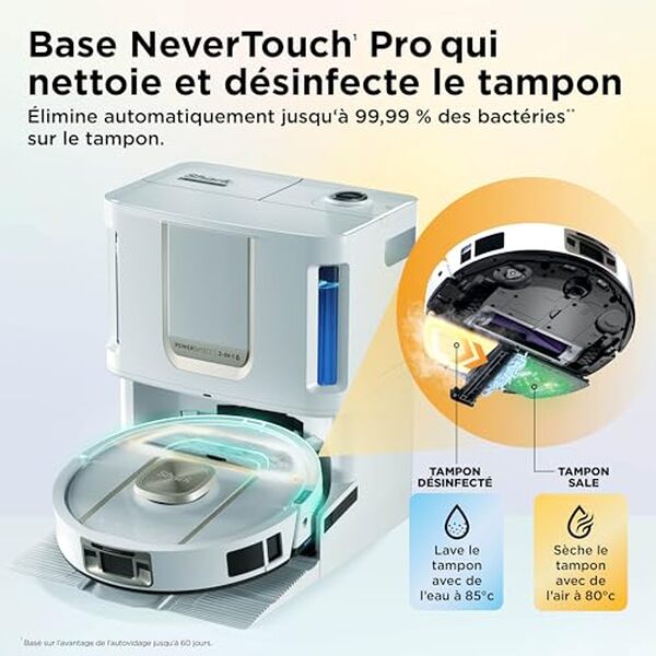 Découvrez notre test détaillé du Shark ThermaCharged AV2900XEEUWH : performances, fonctionnalités et efficacité du robot aspirateur laveur haute température.
