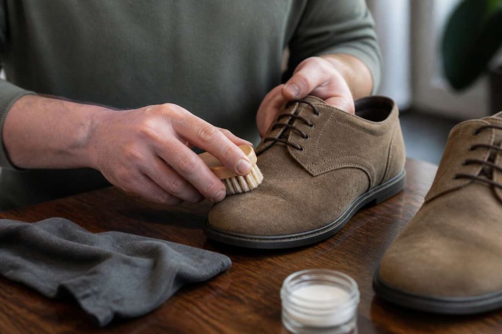 Comment réussir le nettoyage de vos chaussures en daim sans les abîmer