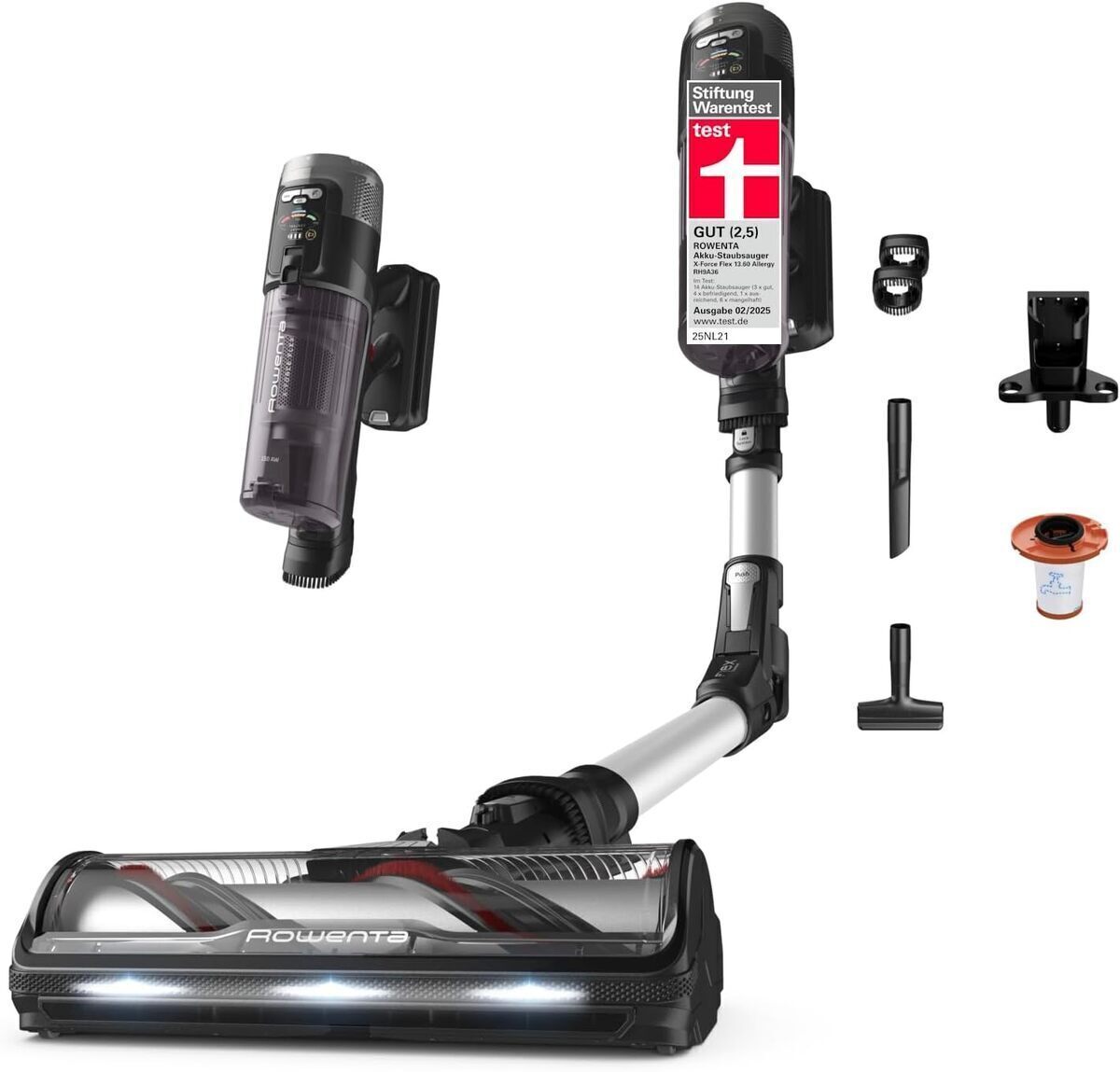Test : aspirateur Rowenta X-Force Flex 13.60, puissance et flexibilité