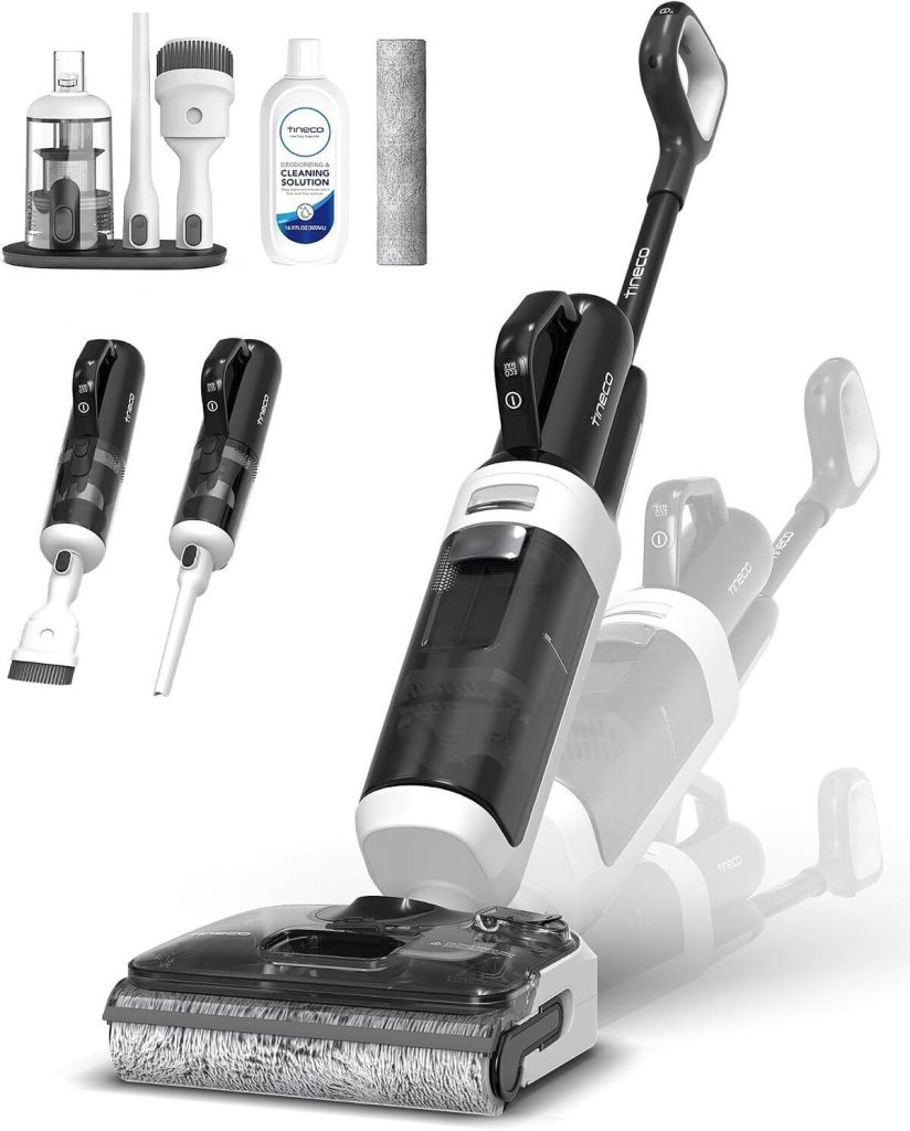 Test : aspirateur Tineco Floor One Switch S6 Stretch, efficacité et polyvalence