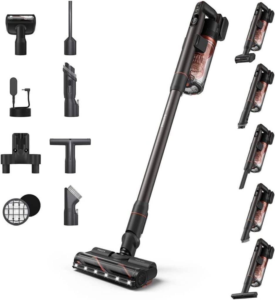 Test de l'aspirateur sans fil Philips SpeedPro Max : puissance et polyvalence