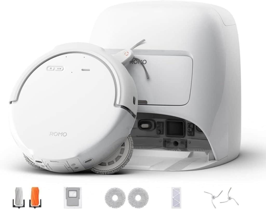 Test du robot aspirateur DJI ROMO S : puissance de 25 000 Pa et autonomie exceptionnelle