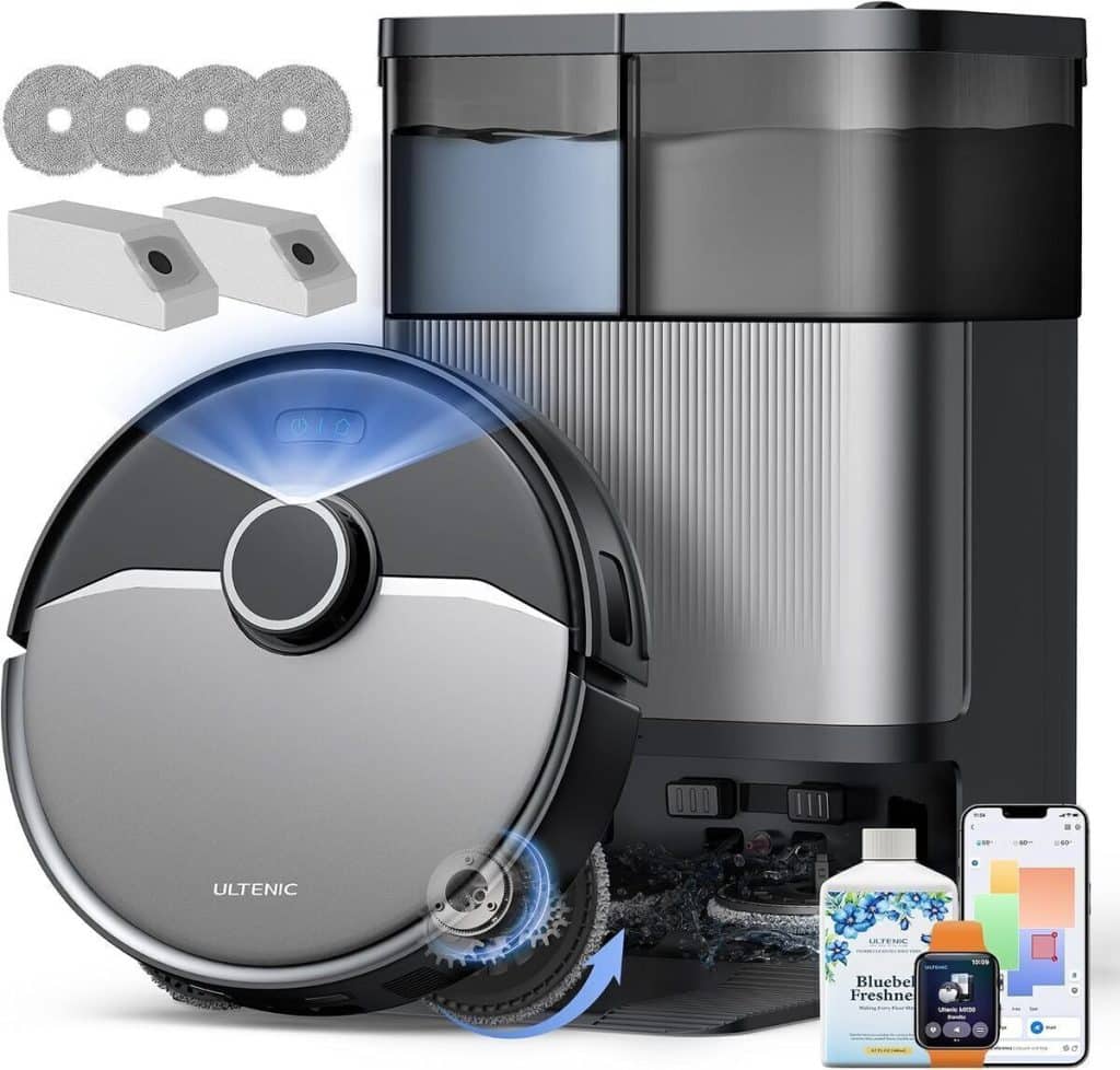 Test du robot aspirateur laveur Ultenic MX-50 : puissance et polyvalence