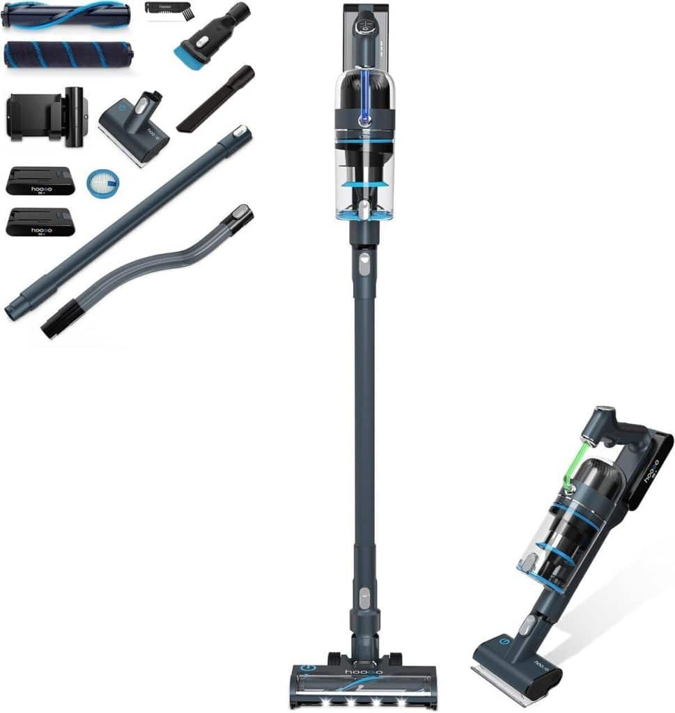 Test : hoogo S6+ aspirateur 2en1 sans fil et sans sac