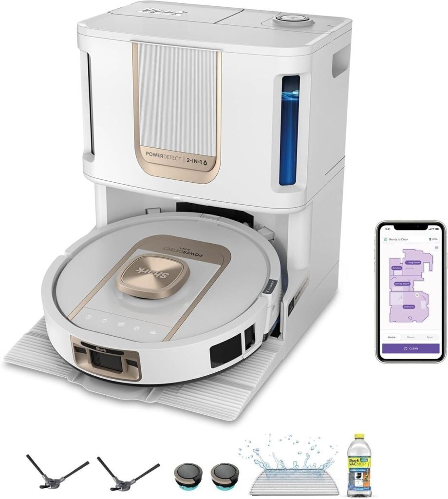 Test Shark ThermaCharged AV2900XEEUWH : robot aspirateur laveur haute température