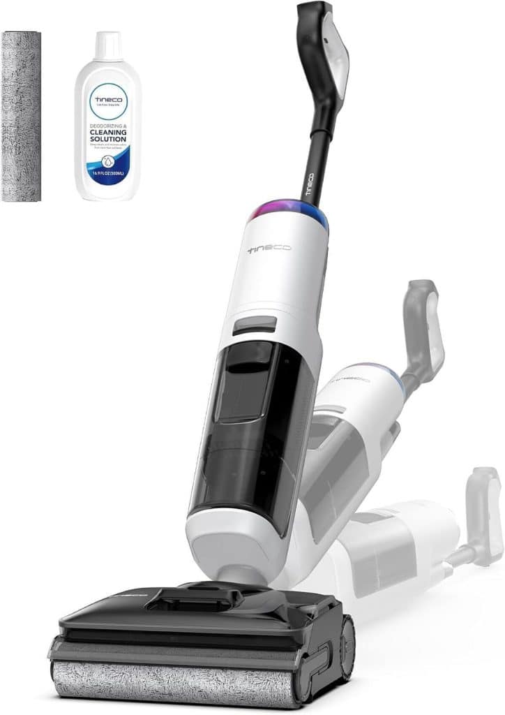 Test : tineco Floor One S7 Stretch Turbo, aspirateur laveur sans fil 65 min