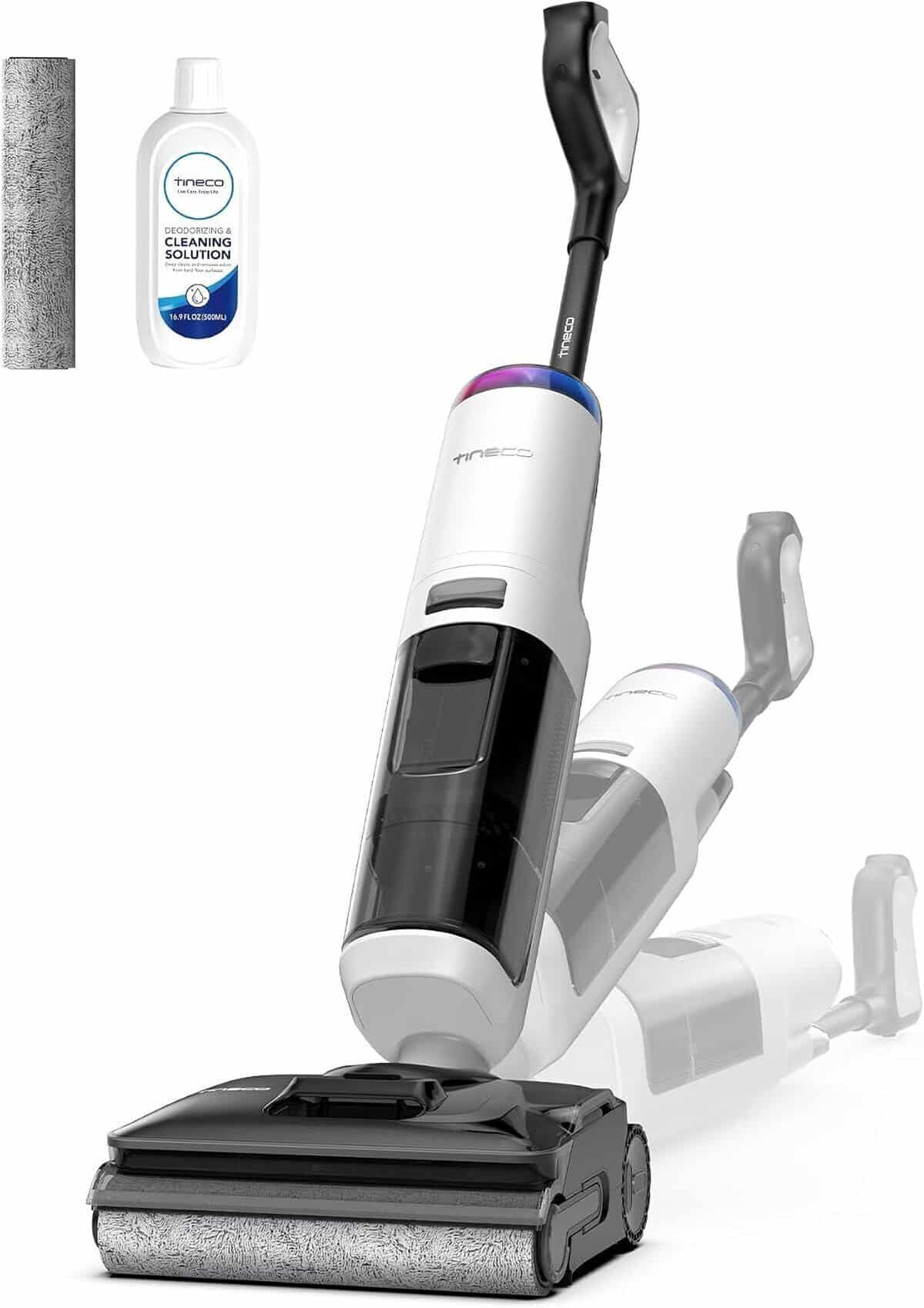 Test : tineco Floor One S7 Stretch Turbo, aspirateur laveur sans fil 65 min