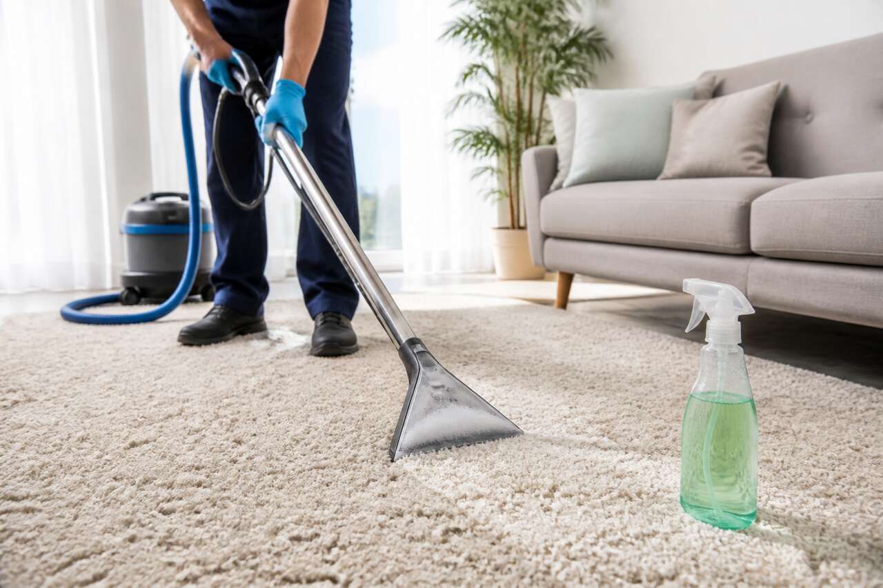Pré-nettoyage à sec: aspirer, relever les fibres, neutraliser les odeurs Pré-nettoyage à sec: aspirer, relever les fibres, neutraliser les odeurs