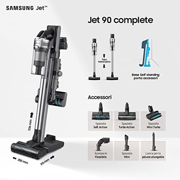 Découvrez notre test complet du Samsung Jet 90, l'aspirateur sans fil puissant et autonome qui révolutionne le nettoyage de votre maison avec ses performances exceptionnelles.