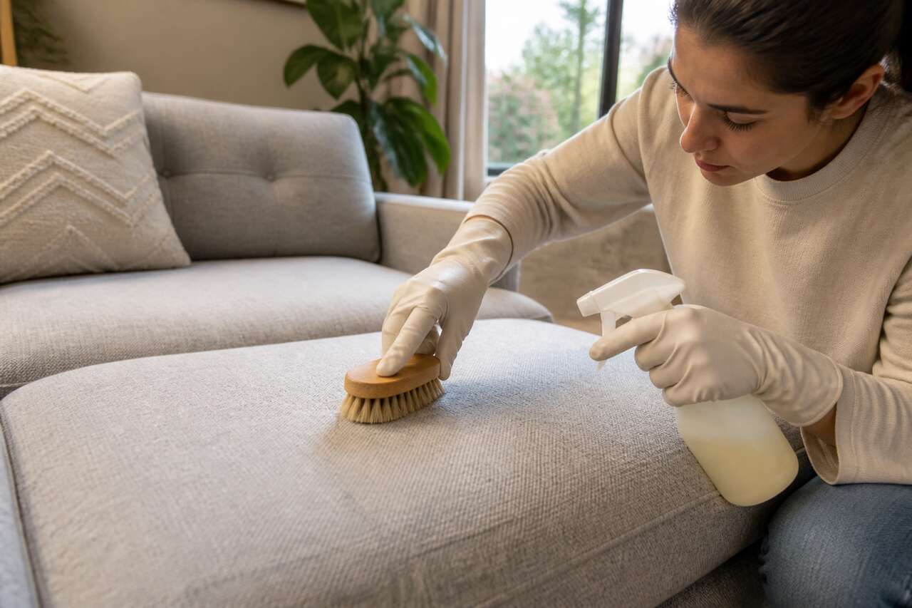 Quel produit de nettoyage choisir pour un tissu de canapé impeccable ?