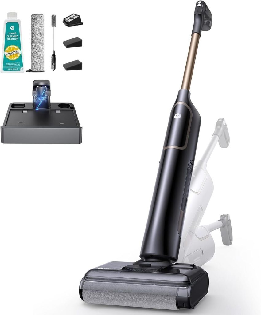 Test Vexilar X7 : aspirateur laveur sans fil 8000Pa en action